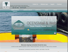 Tablet Screenshot of ocens.com